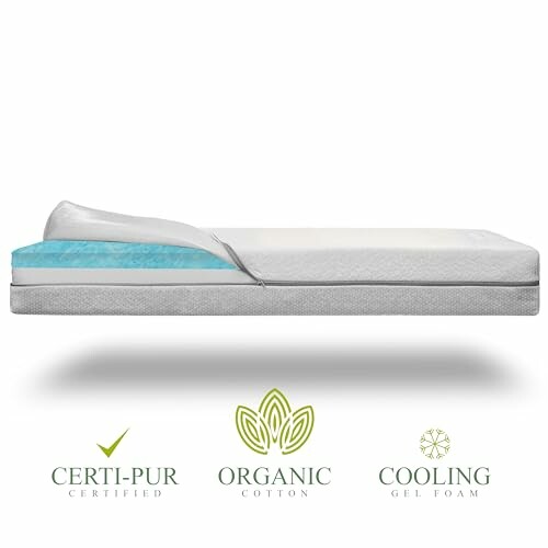 Modera Organic Cotton Dual-Sided Crib Mattress
