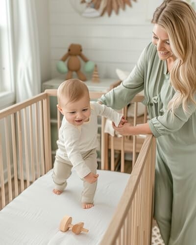 iMMDOKIN Hypoallergenic Crib Mattress