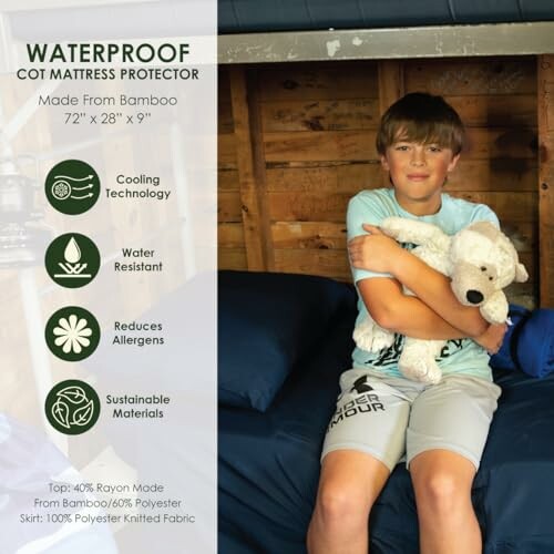 Cooling Waterproof Mattress Protector